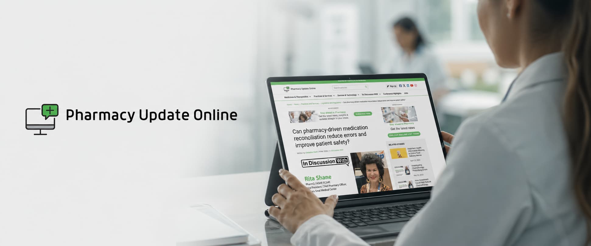 Pharmacy Update Online header